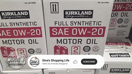 Kirkland Signature Full Synthetic 0W20 2-5QT (4.73L) Bottles