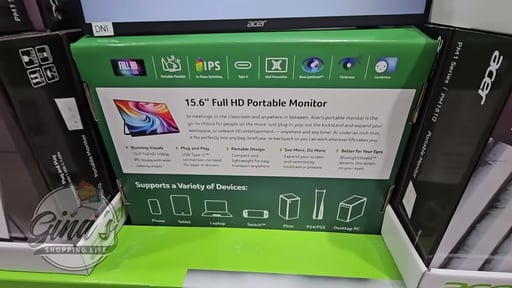 Acer 15.6" Portable Monitor PM161Q JBMIUUX