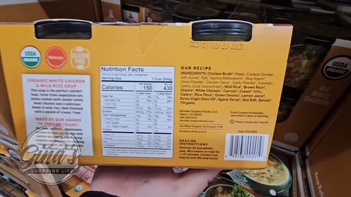 Boulder Organic Chicken Wild Rice Soup 2-Pack, 24 Ounces Each