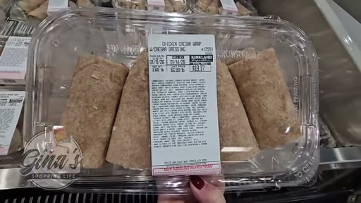 Chicken Caesar Wrap with Caesar Dressing Per Lb