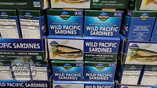 Wild Planet Sardines in Extra Virgin Olive Oil 6/4.4 oz
