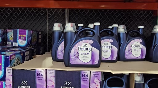 Downy Infusions Calm Liquid Fabric Conditioner, 111 fl oz, 164 Loads