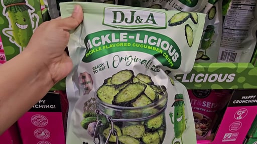 DJ&A Pickle-Licious Pickle Flavored Cucumber Crisps