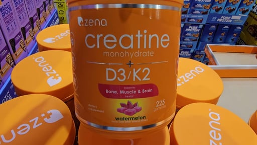 Zena Creatine Monohydrate + D3/K2 Gummies