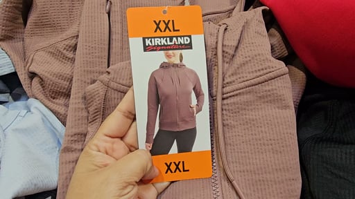 Kirkland Signature Women's Ottoman Full-Zip Jacket