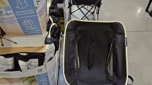 Bumboo Packable Chair with Sun Shade