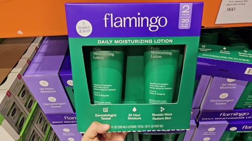 Flamingo Daily Moisturizing Lotion 10 fl oz, 2-Pack