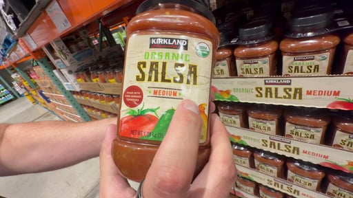Kirkland Signature Organic Salsa Medium 2/38 oz