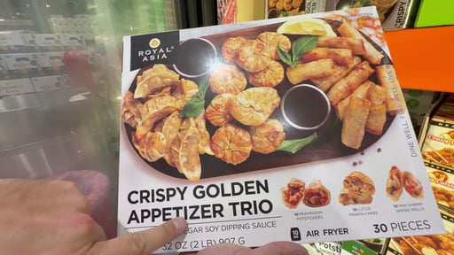 Royal Asia Crispy Golden Appetizer Trio 30 Count 32 Ounces