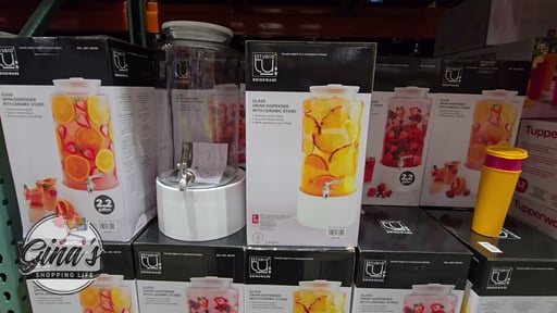 Denmark Drink Dispenser with Ceramic Stand