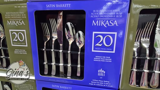 Mikasa Virtuoso Barrett 20-Piece Flatware Set