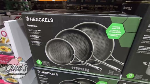 Henckels Paradigm Ceramic 3-Piece Hybrid Skillet Set