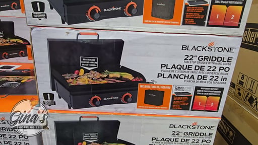 Blackstone 22" Tabletop Griddle with Hard Cover and Carry Bag Bundle