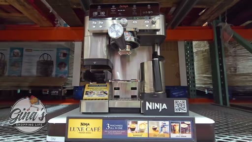 Ninja Luxe 3-in-1 Espresso Machine Model ES655CO