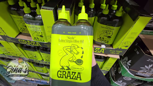 Graza Sizzle Extra Virgin Olive Oil, 2/750 mL Bottles (#1984095