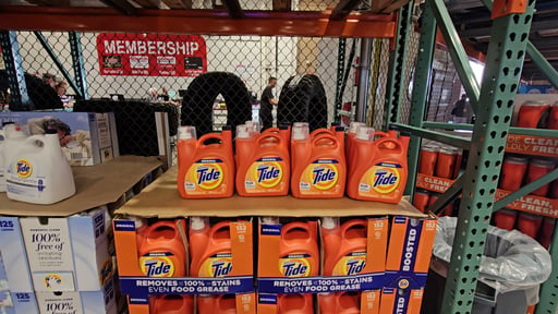 Tide HE Original Liquid Detergent, 170 fl oz, 152 Loads