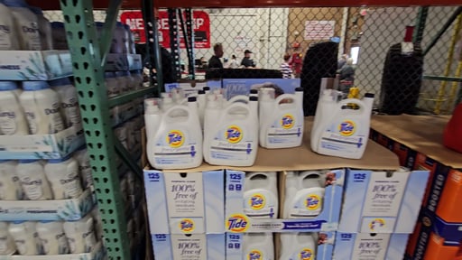 Tide Advanced Care Liquid Laundry Detergent, Free & Gentle, 125 Loads, 154 fl oz