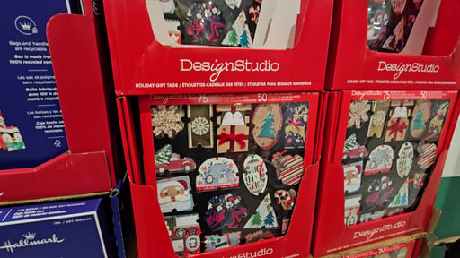 Design Studio Gift Tags and Stickers 125 Count