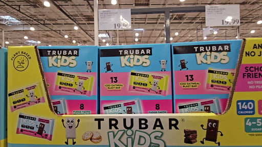 TruBar Kids Protein Bar Variety Pack, 21 Bars, 1.23 oz Each