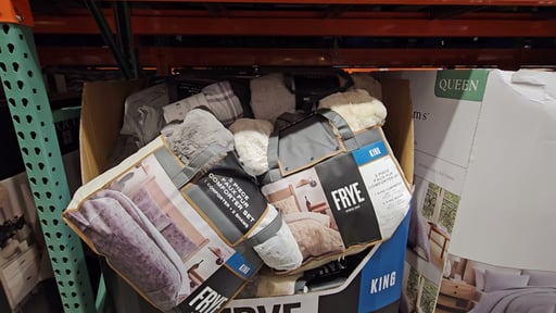 Frye Faux Fur Comforter 3-Piece King