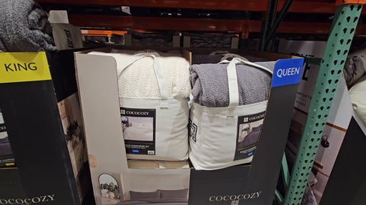Cococozy Bouclé Comforter Set 3-Piece King