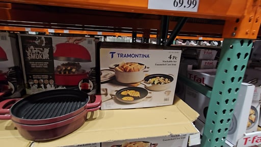 Tramontina Stackable Cast Iron 4-Piece Set
