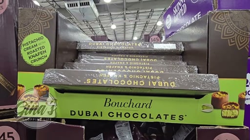 Bouchard Dubai Chocolates Pistachio & Knafeh