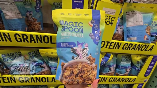 Magic Spoon Vanilla Blueberry Protein Granola 19oz