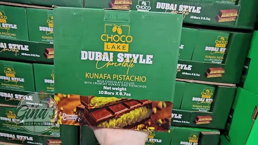 Chocolake Dubai Style Chocolate Bars 10/6.7 oz