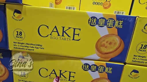 Success Import Cake Egg Tarts, 18/2.116 oz
