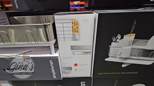 Simplehuman Dishrack with Knife Block