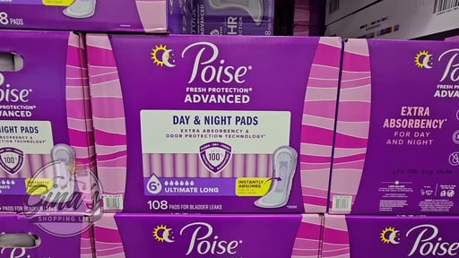 Poise Advanced Ultimate Absorbency Long Pads, 108CT