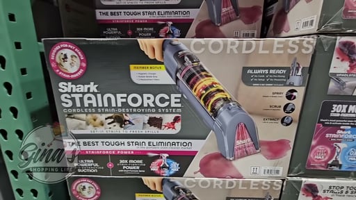 Shark StainForce Cordless System with Stain Striker Formula