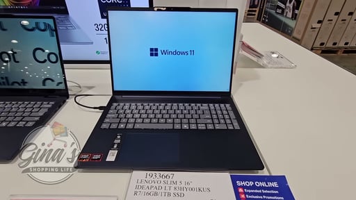 Lenovo Slim 5 16" Ideapad Laptop