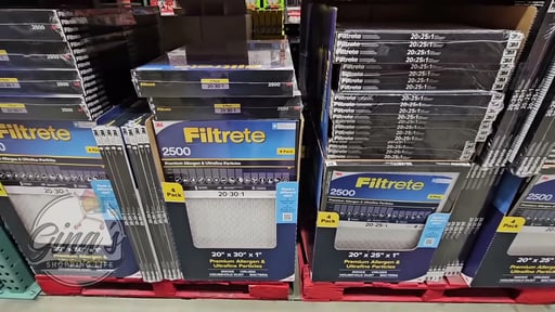 3M Filtrete 2500 Series 20X30X1 4 Pack Furnace Filter