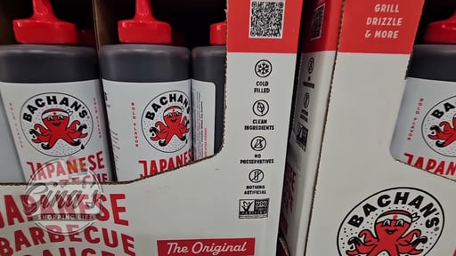Bachan's Japanese Barbecue Sauce 34 oz