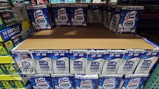 Lysol Advanced Toilet Bowl Cleaner, 4-Pack, 32 fl oz Bottles