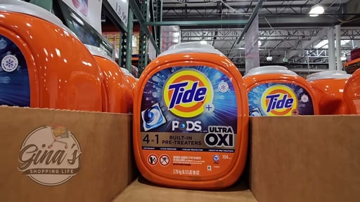 Tide PODS Ultra OXI 4-in-1 Laundry Detergent, 104 Count