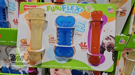Nylabone Pet Toys Fun and Flexi 3 Pack