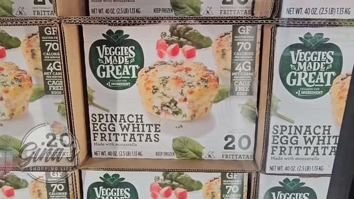 Veggies Made Great Spinach Egg White Frittatas 20 CT/40 OZ