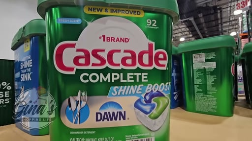 Cascade Complete ShineBoost ActionPacs, 92 Count