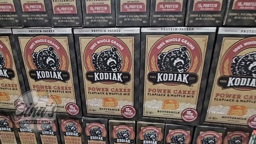 Kodiak Power Cakes Flapjack & Waffle Mix 3/24 Ounce Packages