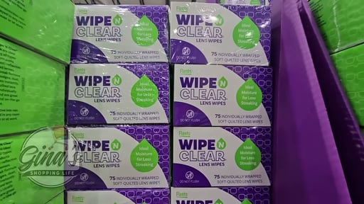 Wipe N Clear Lens Wipes 4 X 75 Count