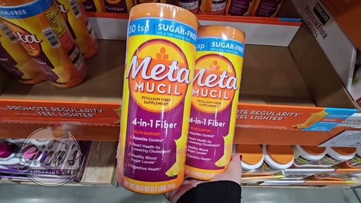 Metamucil Sugar Free Smooth Texture Orange 2X130 Doses