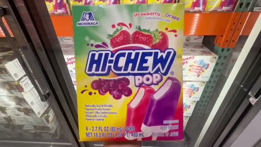 Hi-Chew Grape & Strawberry Pop