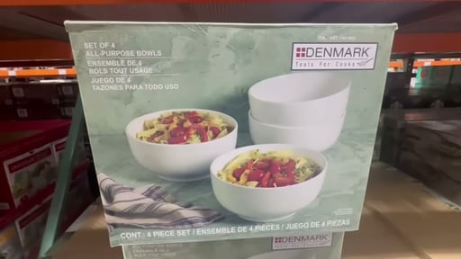 Denmark 4-Piece White All Purpose Bowls