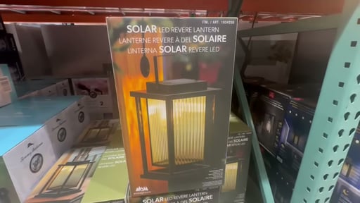 Evergreen Revere Solar LED Lantern