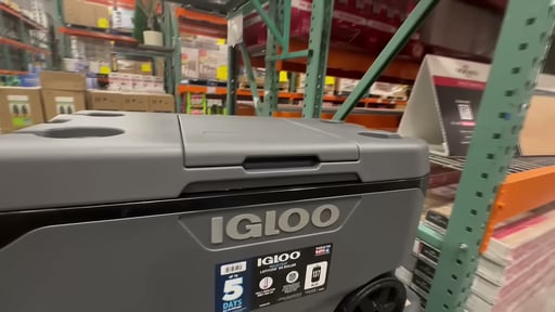 Igloo 90-Quart MaxCold Latitude Wheeled Cooler with Quick Access