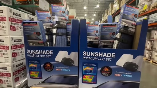 3-Piece Premium Sunshade Set