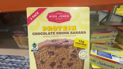 Miss Jones Banana Protein Bread Mix, 3/14 oz